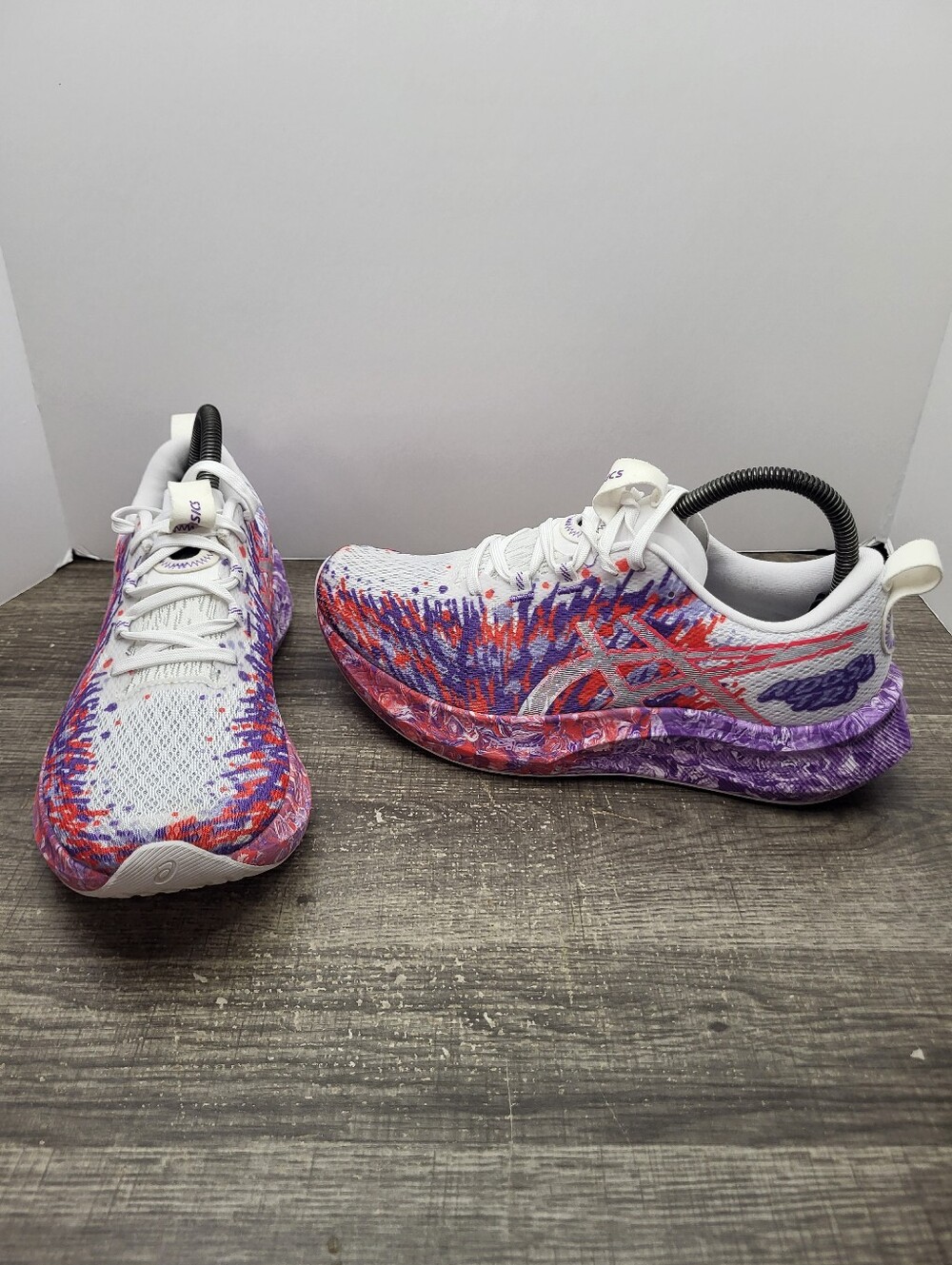 Asics Noosa Tri 16 Women's Size 9 White Edo Purple Training Running Shoes
